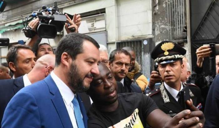 Salvini a Napoli