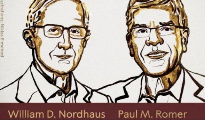 Il Nobel 2018 all'economia agli americani Nordhaus e Romer
