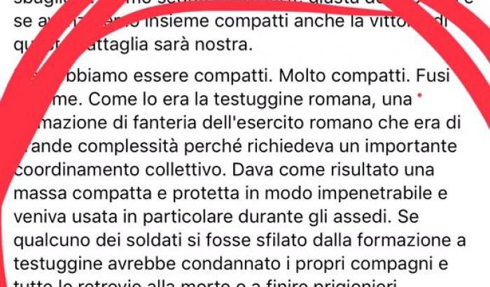 Il compitino di Di Maio sulla testuggine romana: copia/incolla da Wikipedia