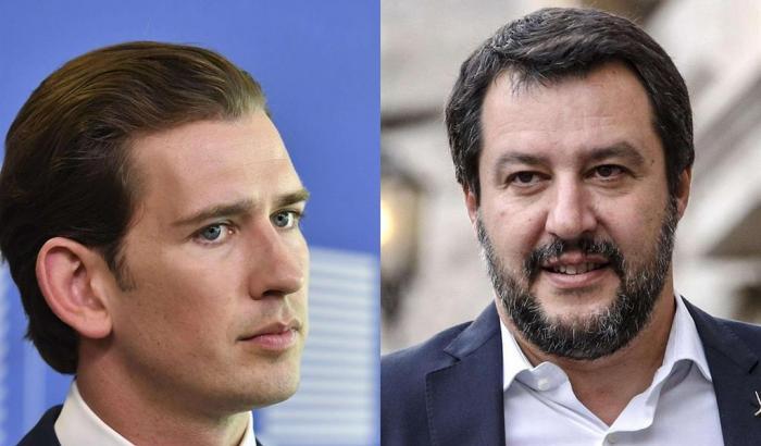 Kurz e Salvini