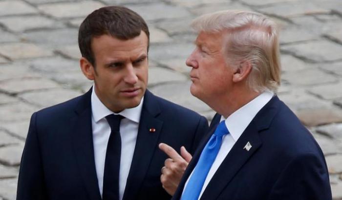 Macron e Trump