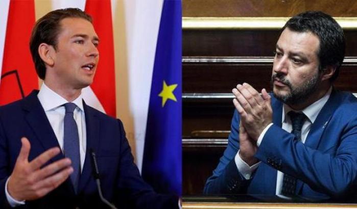 Kurz e Salvini