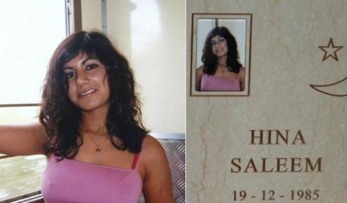 Hina Saleem senza pace, il fratello rimuove la foto dalla tomba: era troppo scoperta