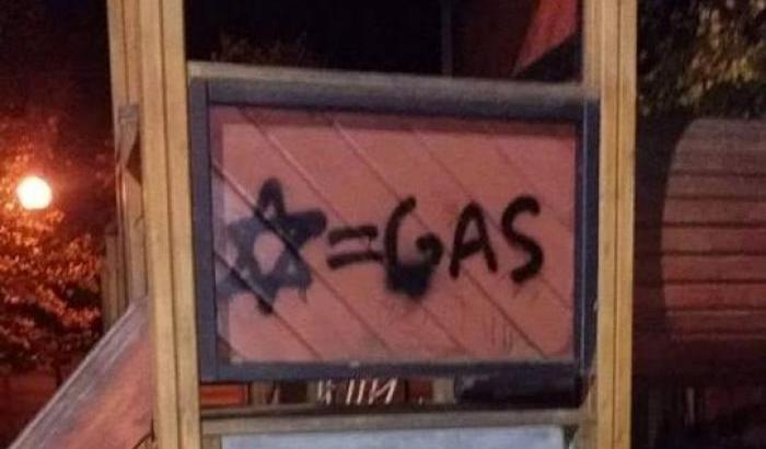 Scritta antisemita a Bientina in provincia di Pisa
