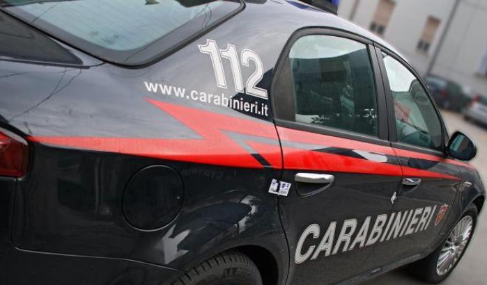 Un'immagine dei carabinieri