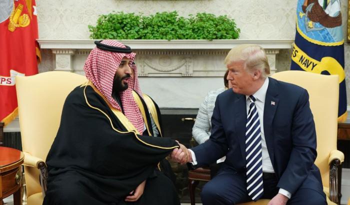 Mohammed bin Salman e Donald Trump
