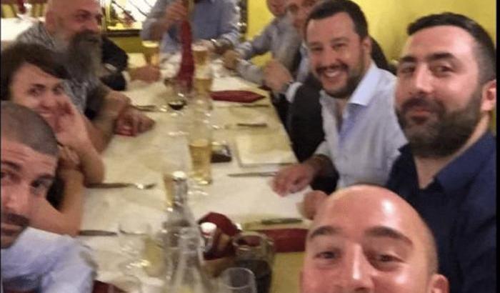 Salvini con CasaPound