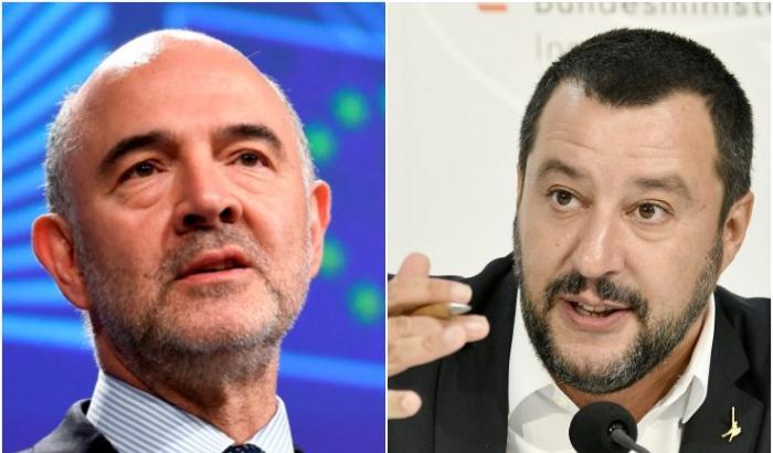 Moscovici e Salvini