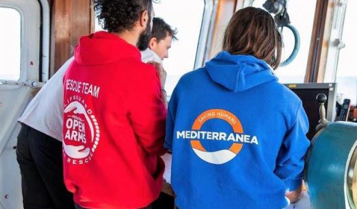 Le Ong in azione nel Mediterraneo