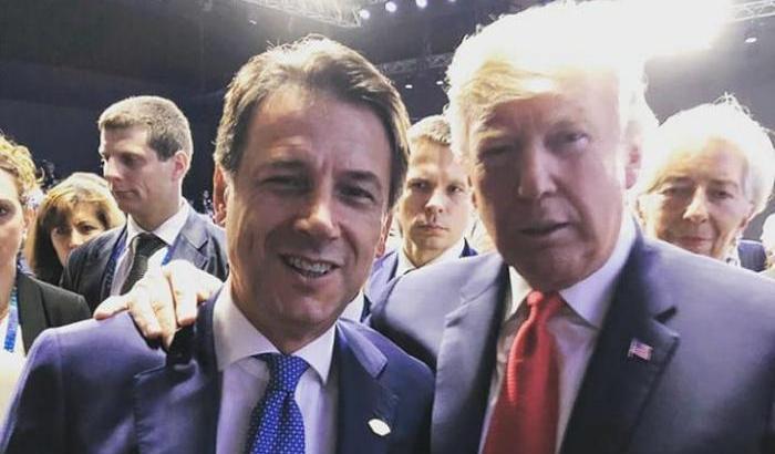 Donald Trump e Giuseppe Conte