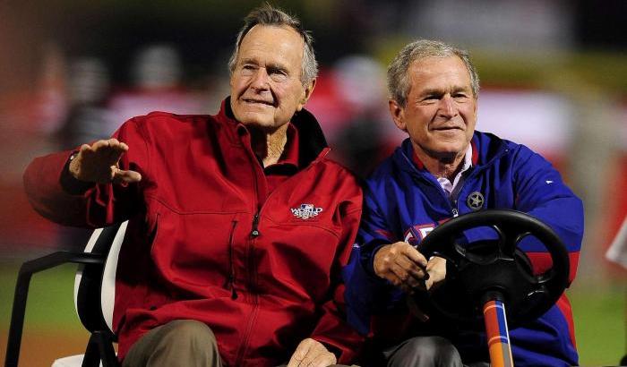 George Bush padre e figlio