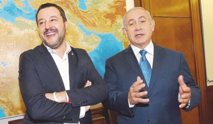 Salvini e Netanyahu