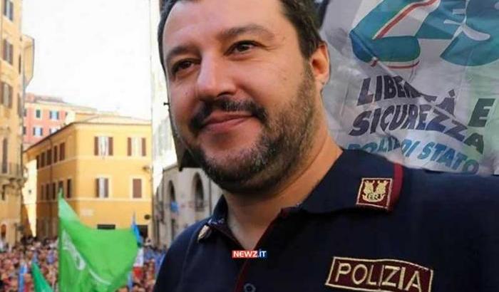 I contatti imbarazzanti di Salvini, sedicente ministro della sicurezza