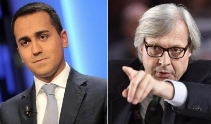 000515C8-di-maio-e-sgarbi Di Maio e Sgarbi