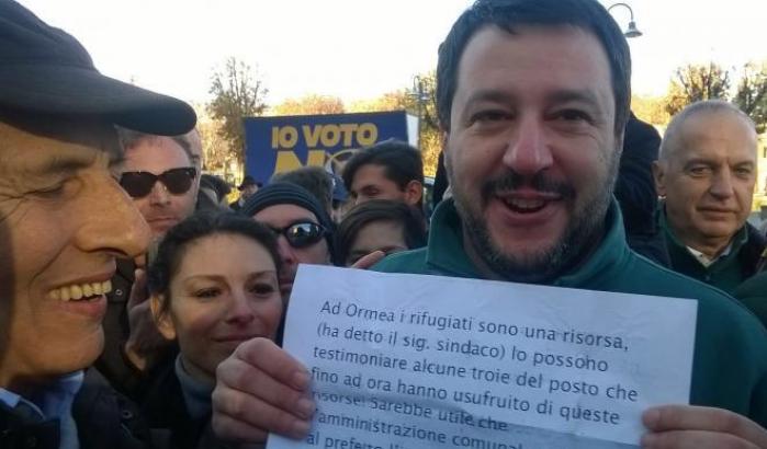 La volgarità di Salvini viene da lontano: ecco quando associava migranti e ‘troie’