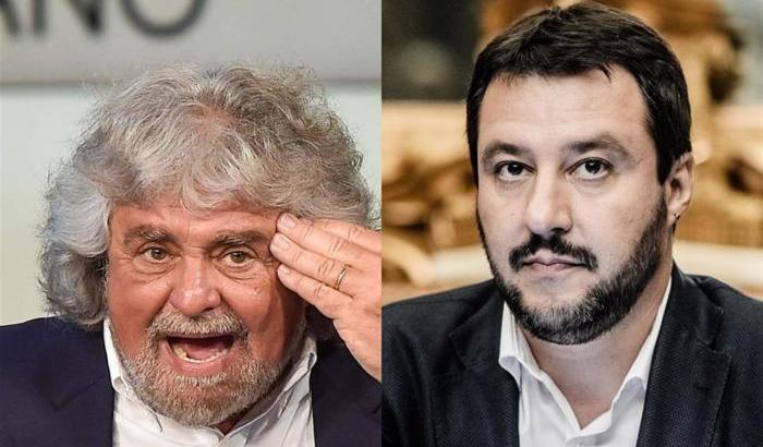 Beppe Grillo e Salvini