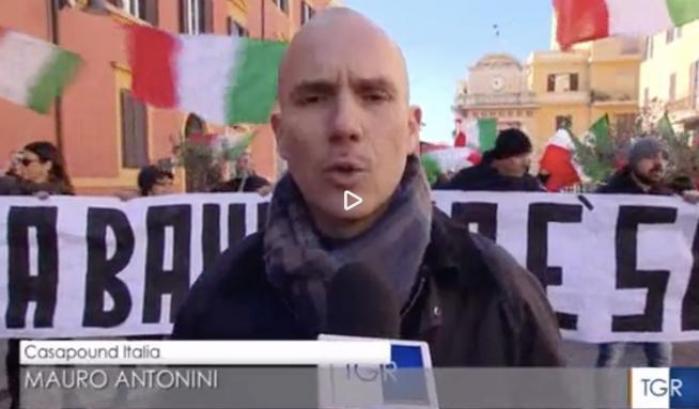 Casapound provoca a Cerveteri: la Tgr del Lazio mette sullo stesso piano fascisti e sindaco
