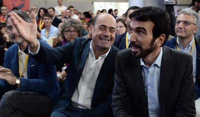 Zingaretti e Martina