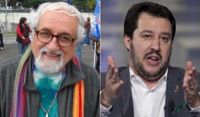 Salvini contro padre Zanotelli: "Vuole processarmi anche per la Sea watch, è pieno di odio"