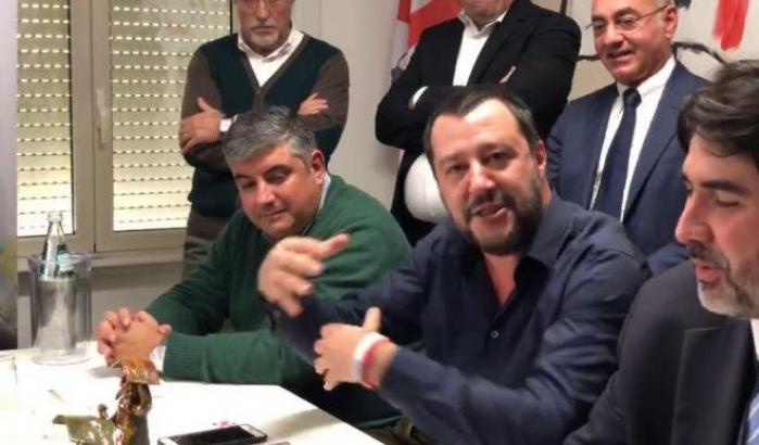Salvini in Sardegna