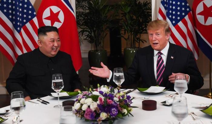 Trump e Kim Jong Un
