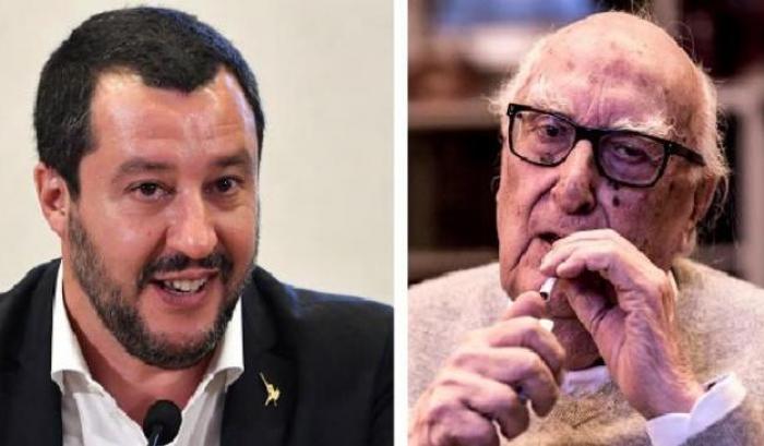 Camilleri: "Io so bene cosa è il fascismo, Salvini sarebbe stato un gerarca di Mussolini"