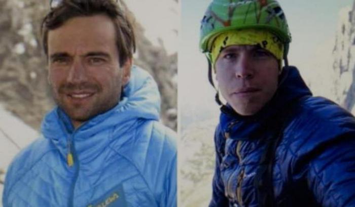 Avvistate le due sagome di Nardi e Ballard: i due alpinisti dispersi