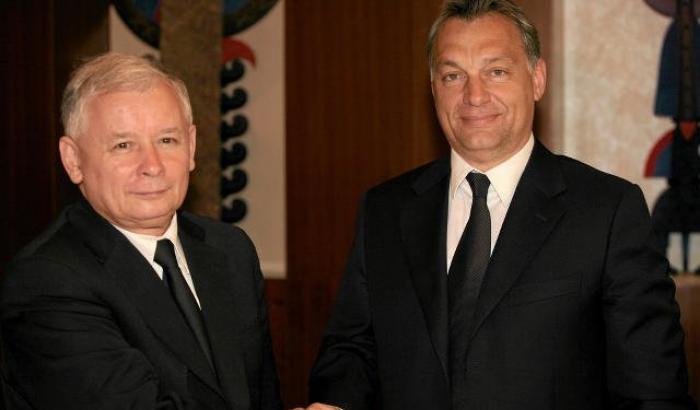 Jaroslaw Kaczynski e Viktor Orban