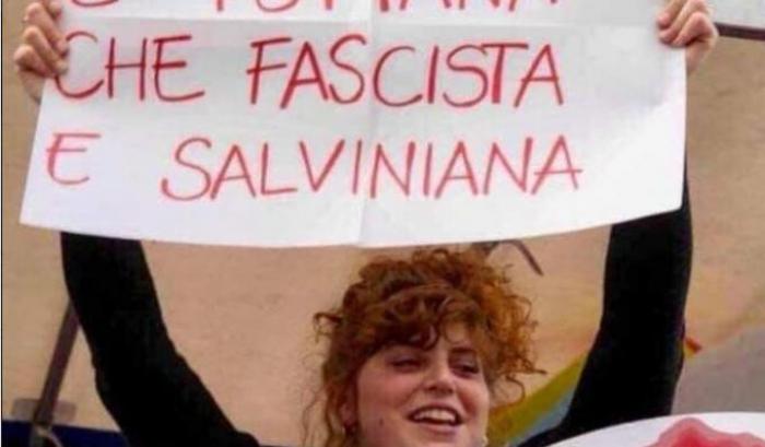 Giulia denuncia gli insultatori della bacheca di Salvini
