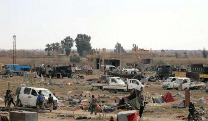 L'accampamento di Baghouz liberato dall'Isis