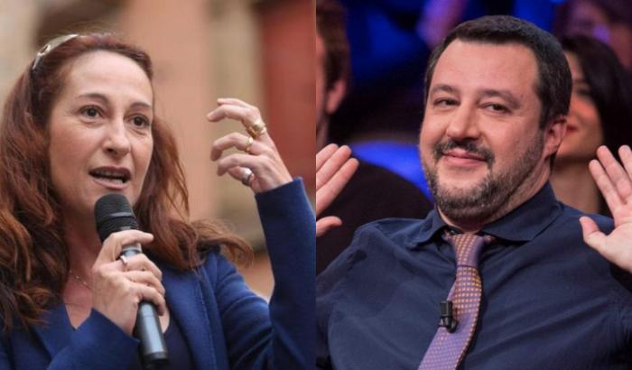 Paola Taverna e Matteo Salvini