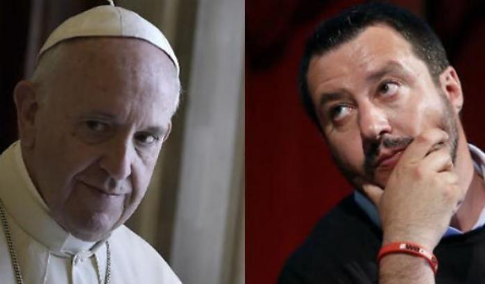 Papa Francesco e Salvini