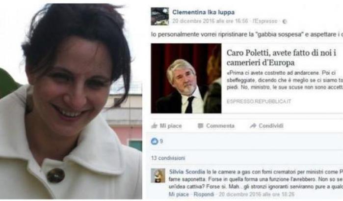 Europarlamentarie, salta Clementina Iuppa: aveva augurato a Poletti torture medioevali
