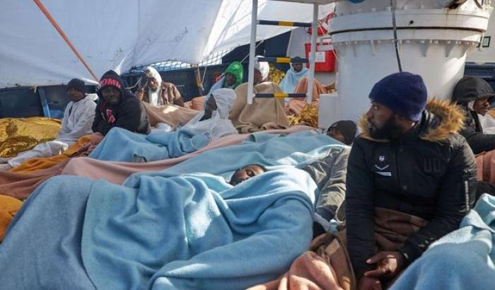 Migranti sulla Alan Kurdi di Sea Eye