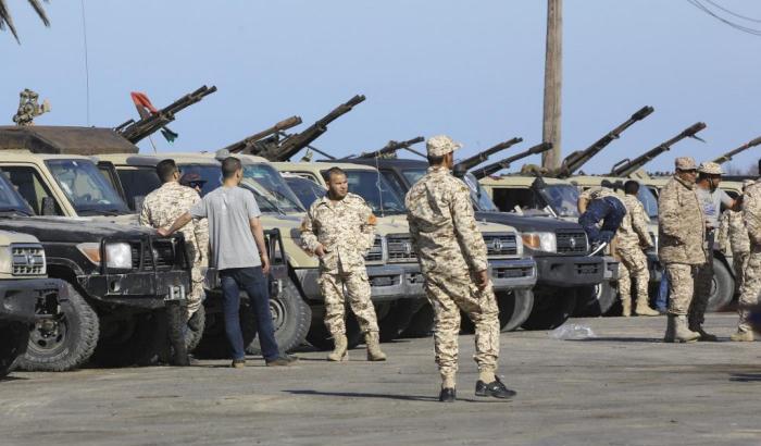 Truppe del generale Haftar