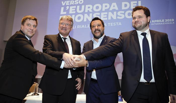 Salvini e gli alleati europei