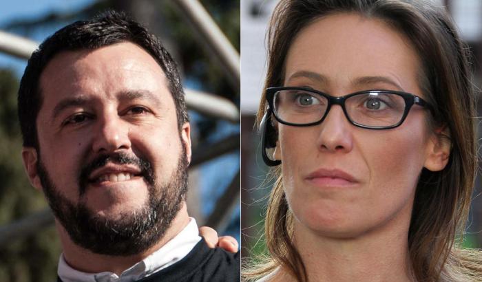 Salvini e Ilaria Cucchi