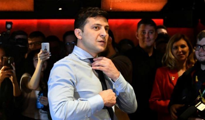 Il comico Zelensky dato per favorito alle presidenziali ucraine