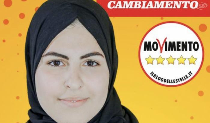 Corre alle elezioni di Montoro col velo: odio social contro la candidata musulmana del M5S