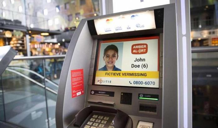 In Olanda i bancomat avranno anche gli sportelli per la ricerca dei bambini scomparsi