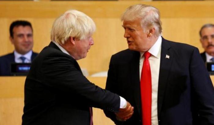 Trump attacca la May sulla Brexit e sostiene il 'bufalaro' Boris Johnson: "è un brav'uomo"