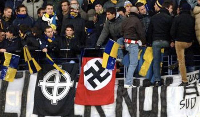 Cori nazisti degli ultras dell'Hellas: la procura di Verona apre un'inchiesta