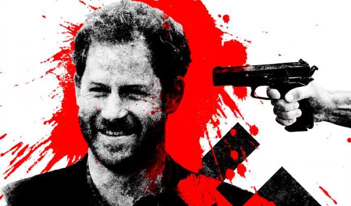 MInacce dei naonazisti contro il principe Harry