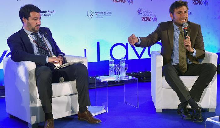 Lite Salvini-Di Battista: "Non parlo con i chiacchieroni tropicali a pagamento"