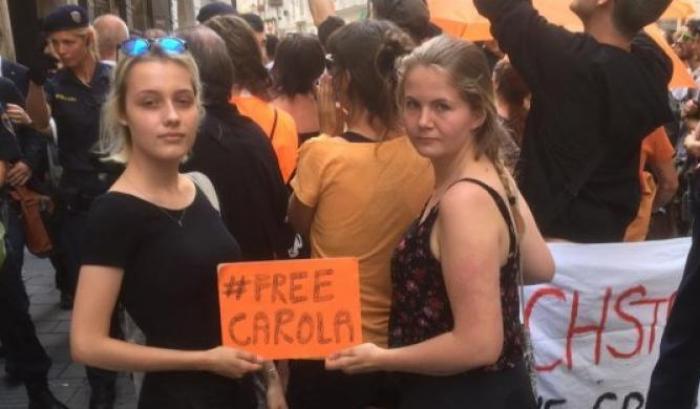 Salisburgo, Mattarella accolto da un sit-in e cori in italiano: "Libertà per Carola"