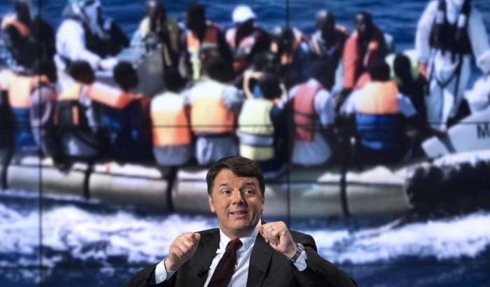 Renzi: "Il Pd sbagliò a esasperare il tema migranti e non fare lo ius soli". Ma Calenda difende Minniti