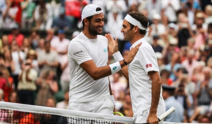 Berrettini e Federer