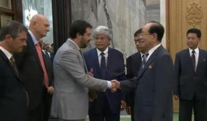 Salvini in Corea del Nord