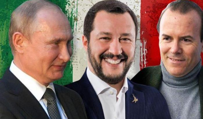 Il Pd (e Fico) pressano Salvini: "Riferisca in aula su Savoini e sulla Russia"