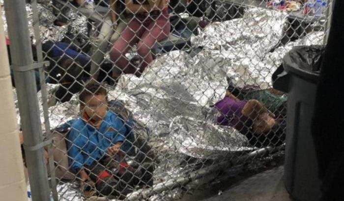 Uno dei lager per migranti voluti da Trump